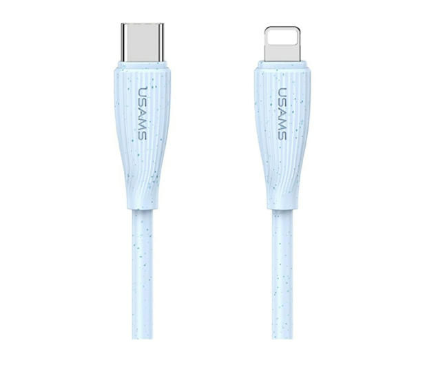 USAMS Kabel SJ717 30W USB-C do Lightning 1m niebieski - 1569072 - zdjęcie
